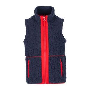 Trespass Childrens/Kids Talant Fleece Vest / Navy/Red